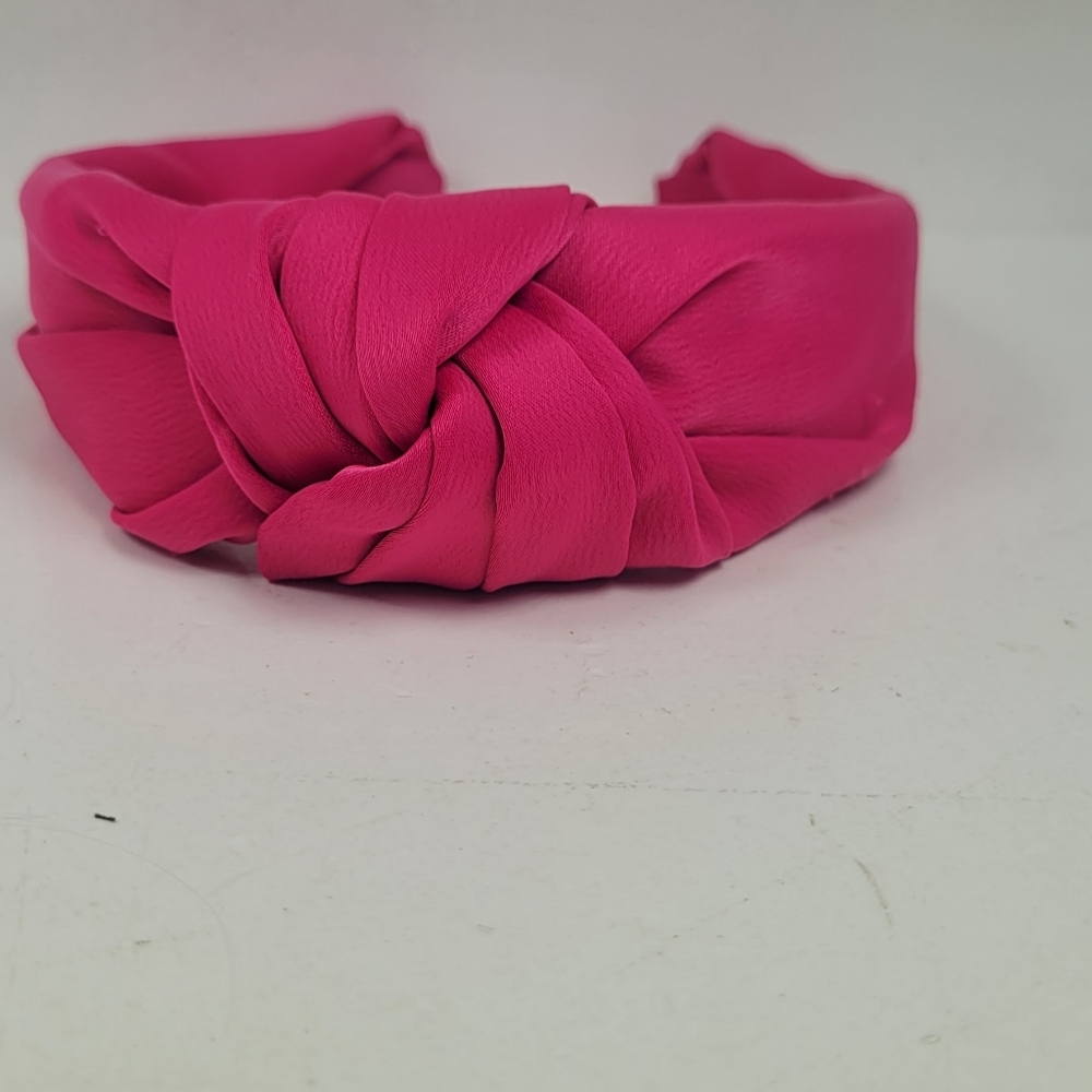 Claire's Pink Satin Knotted Hair Accessory